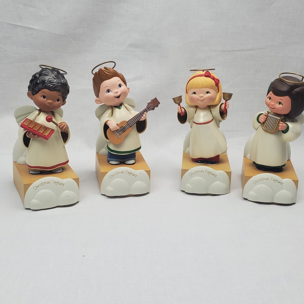 Hallmark Wireless Children's Christmas Pageant Angel Choir Band of 4 2012 Tested
